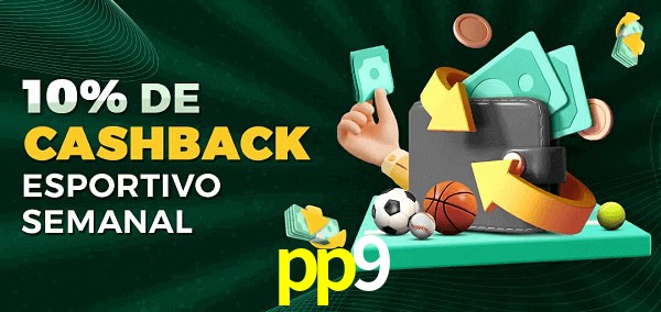 10% de bônus de cashback na pp9